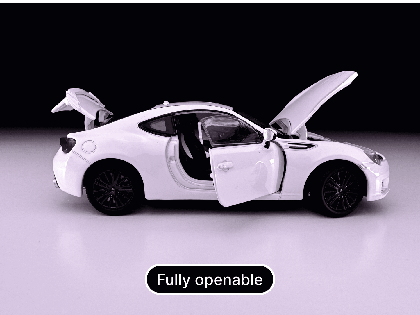 1:32 Scale Subaru BRZ, Detailed and Fully Openable Scale Model
