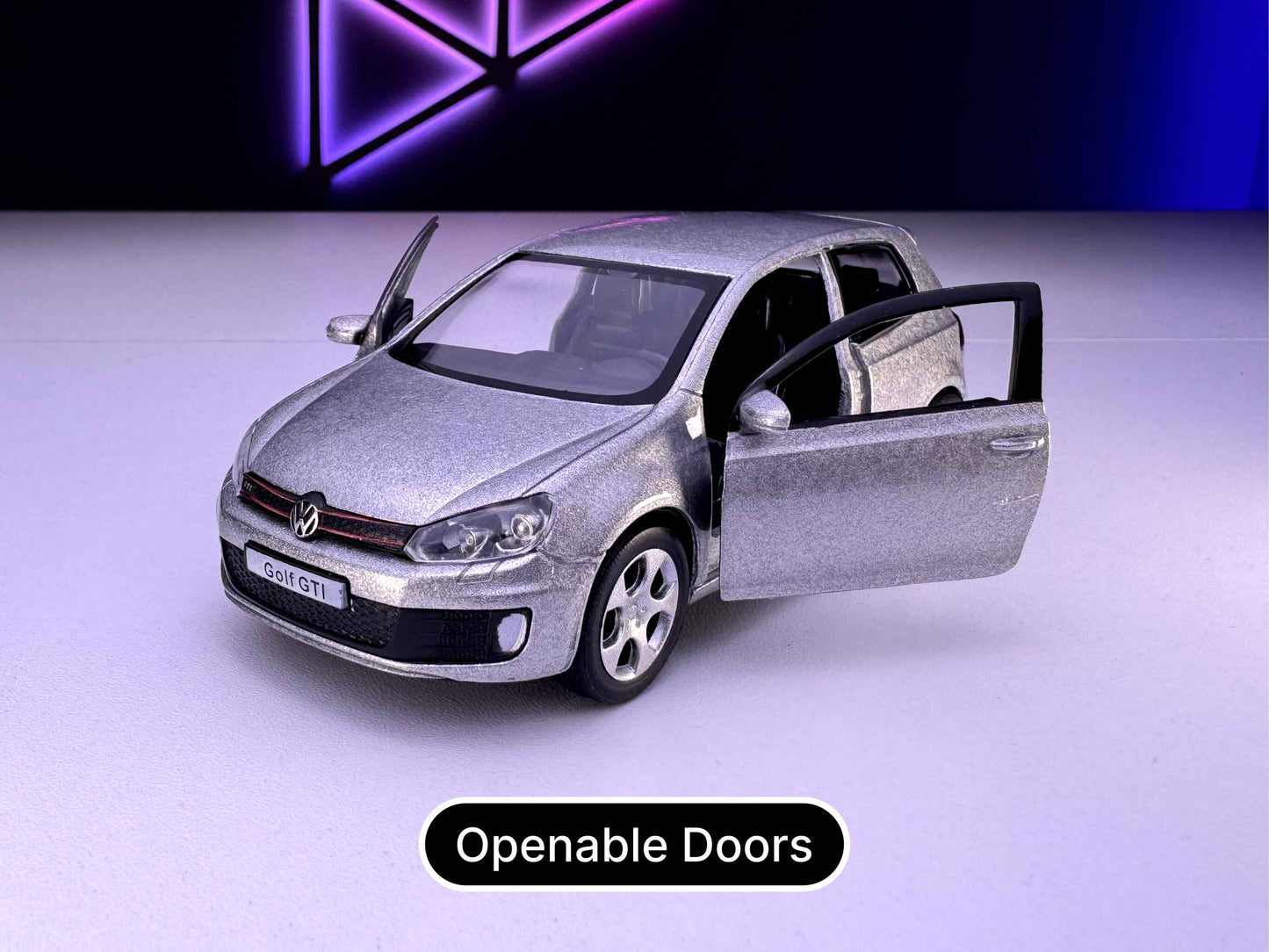 1:36 VW Volkswagen Golf 6 GTI Scale Detailed Model and Openable Doors