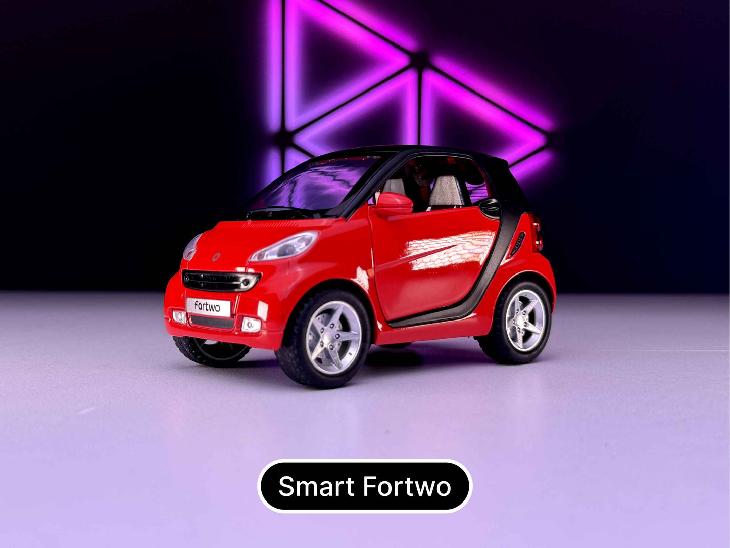Smart Fortwo Scale Detailed Model Openable Trunk and Doors