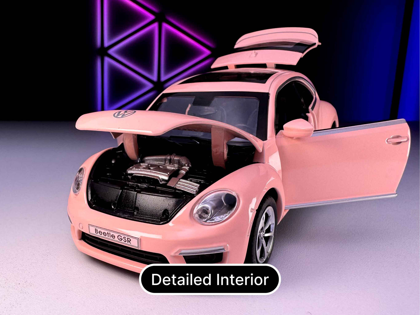 1:32 VW Volkswagen Beetle Scale Detailed Model Fully Openable