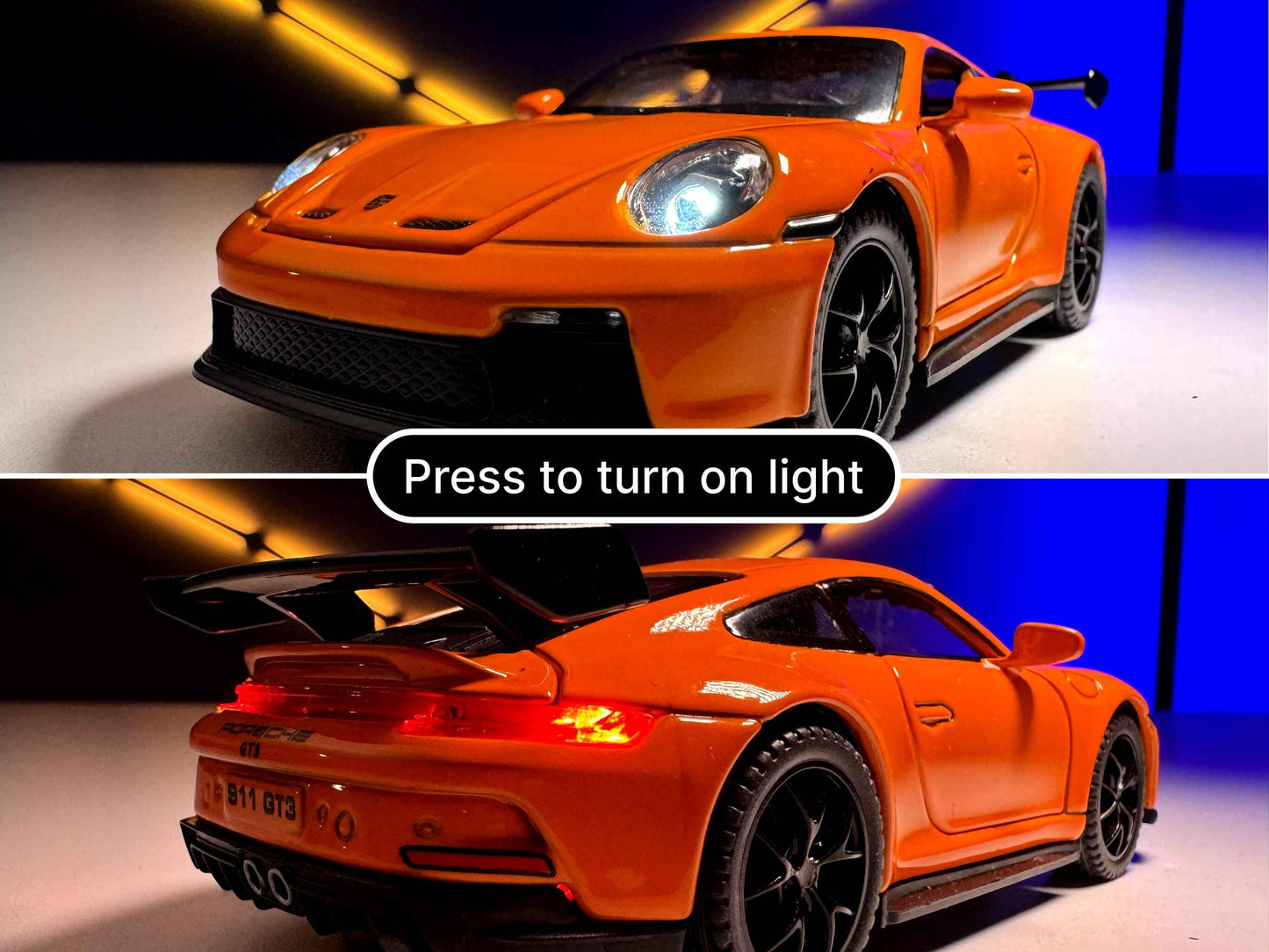 1:32 Porsche 911 GT3, Detailed and Fully Openable Scale Model