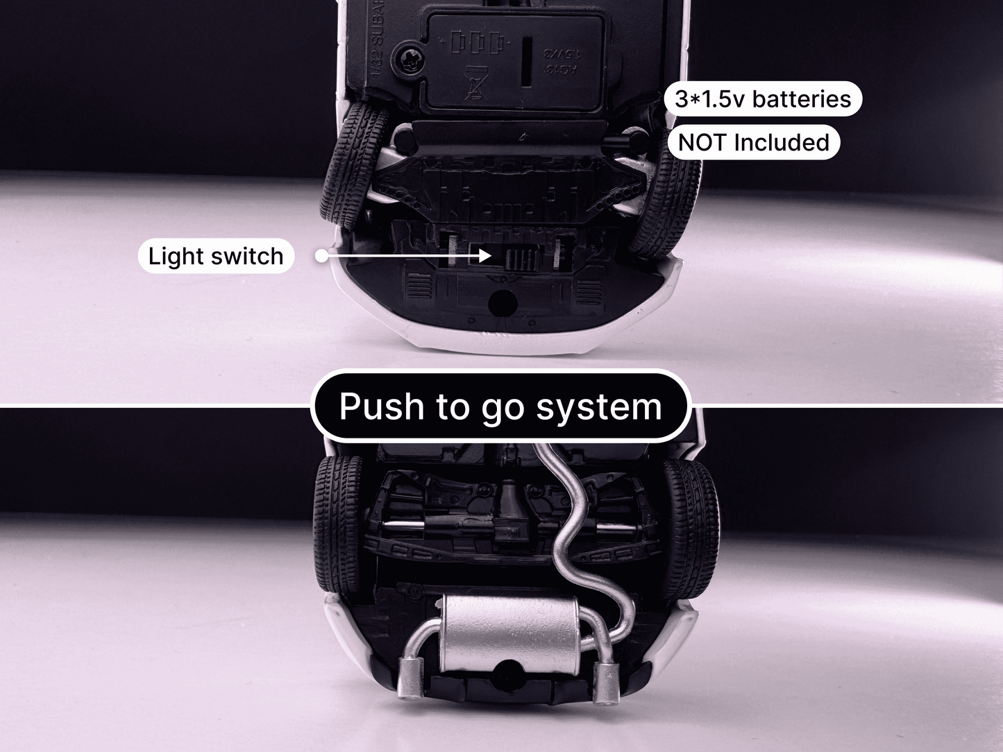1:32 Scale Subaru BRZ, Detailed and Fully Openable Scale Model
