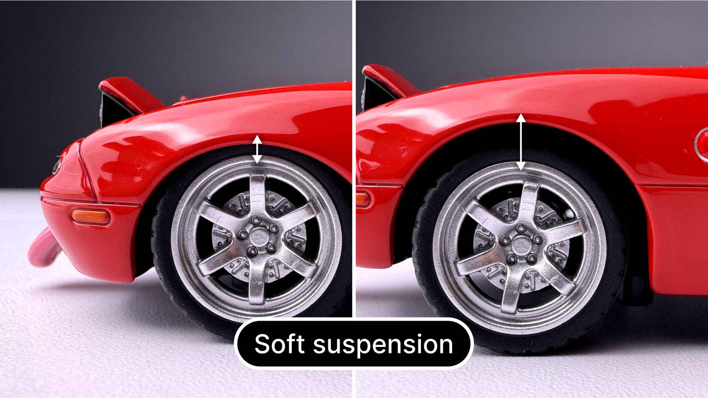 1:32 Scale Mazda MX-5 Miata Pop Up Headlight Removable Hardtop