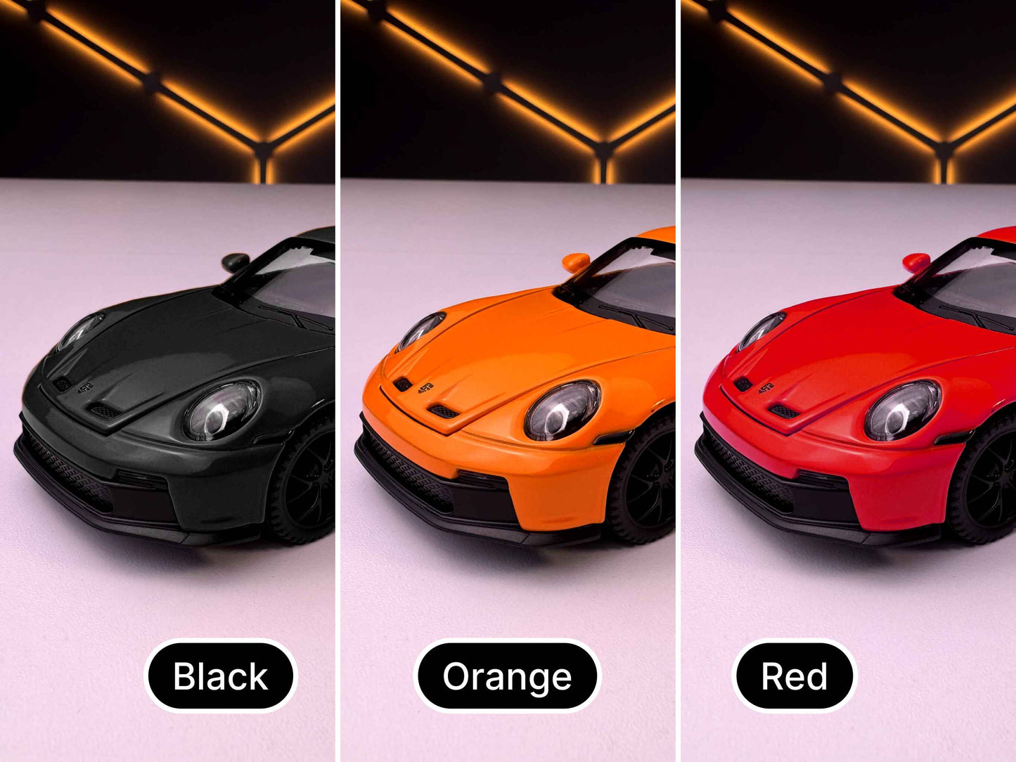 1:32 Porsche 911 GT3, Detailed and Fully Openable Scale Model