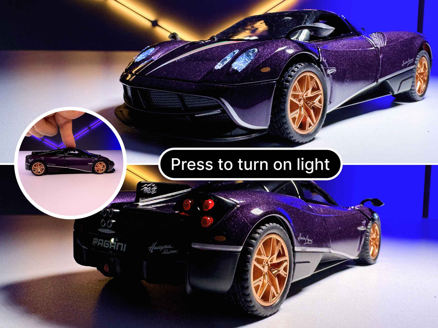 1:32 Pagani Huayra, Detailed and Fully Openable Scale Mode