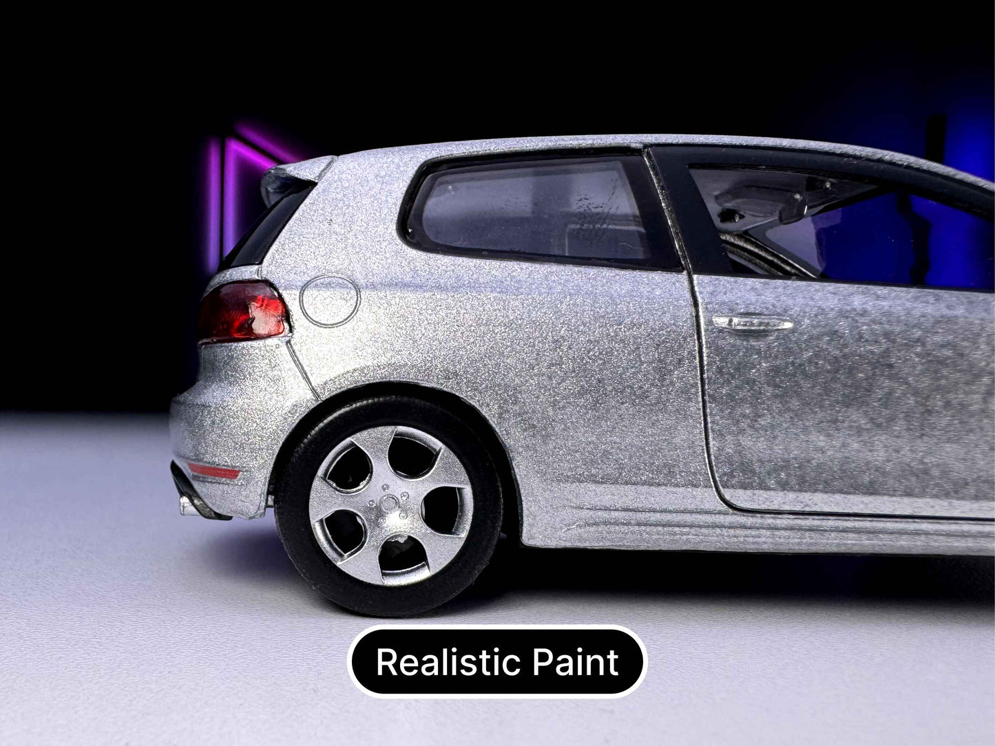 1:36 VW Volkswagen Golf 6 GTI Scale Detailed Model and Openable Doors