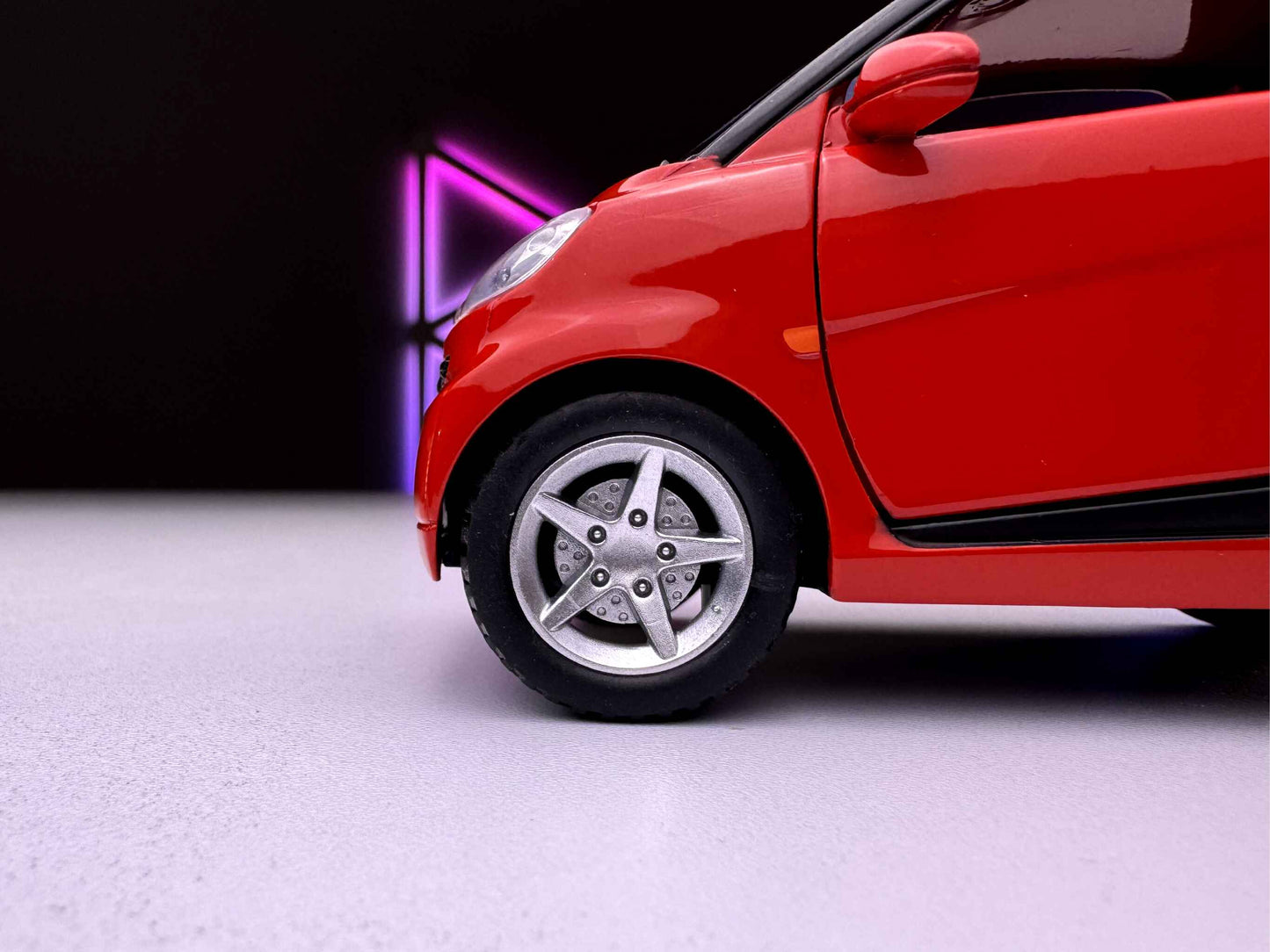 Smart Fortwo Scale Detailed Model Openable Trunk and Doors