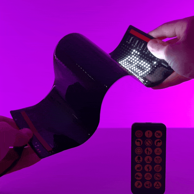 Flexible LED Car Sign – Display Your Nickname, Text or GIF Images
