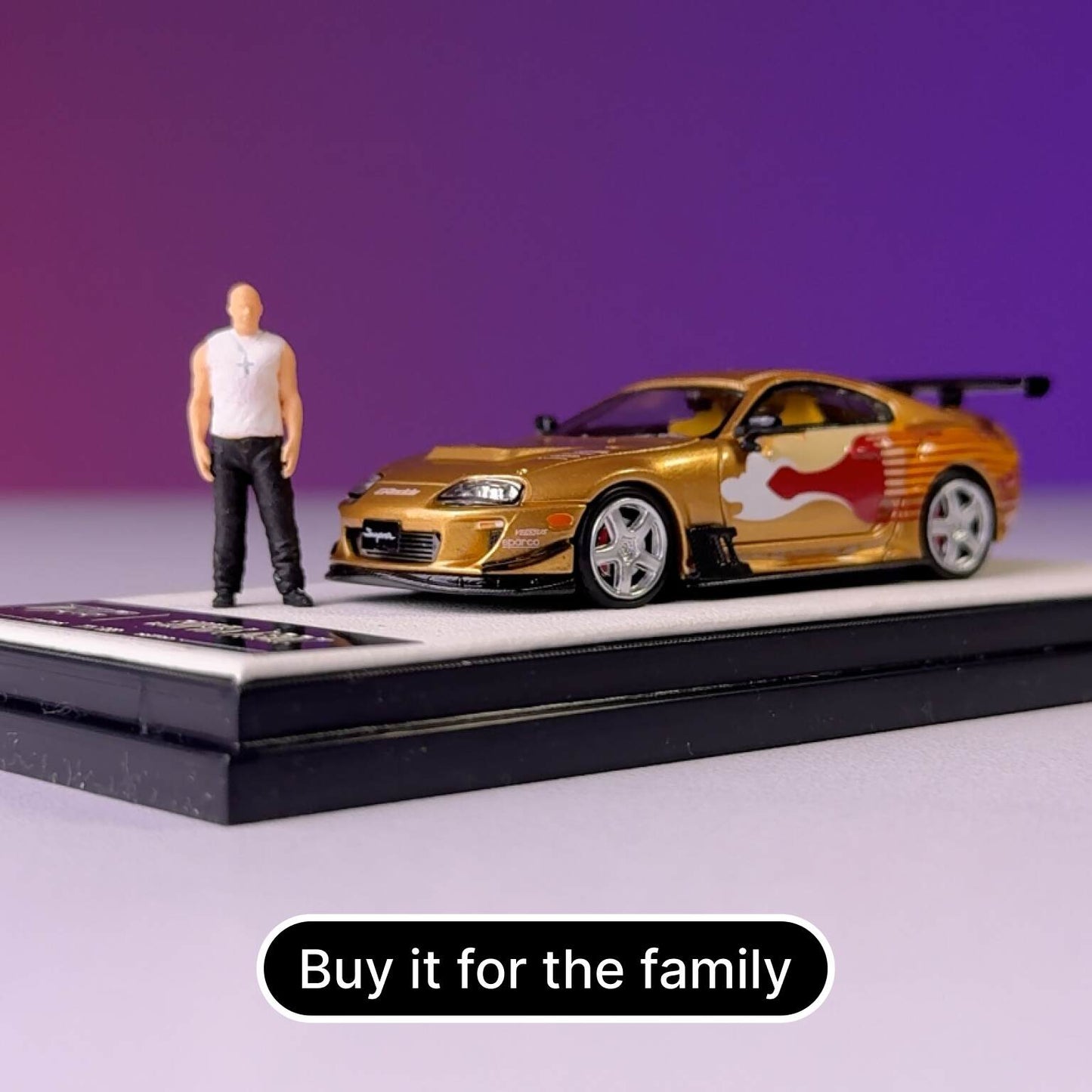 1:64 Toyota Supra 2 Fast 2 Furious Movie