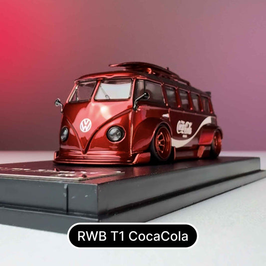 1:64 RWB T1 CocaCola Diecast Model