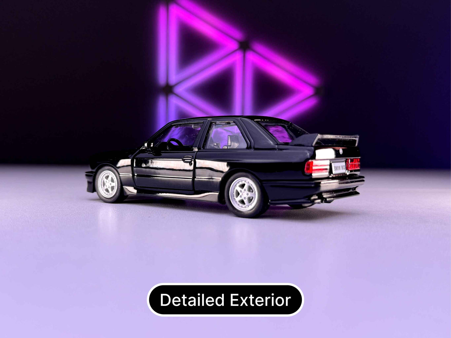 1:36 Scale 1987 BMW M3, Detailed Scale Model, Openable Doors