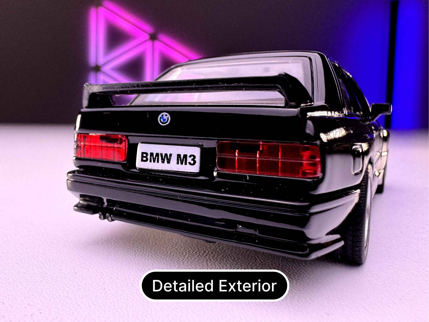 1:36 Scale 1987 BMW M3, Detailed Scale Model, Openable Doors