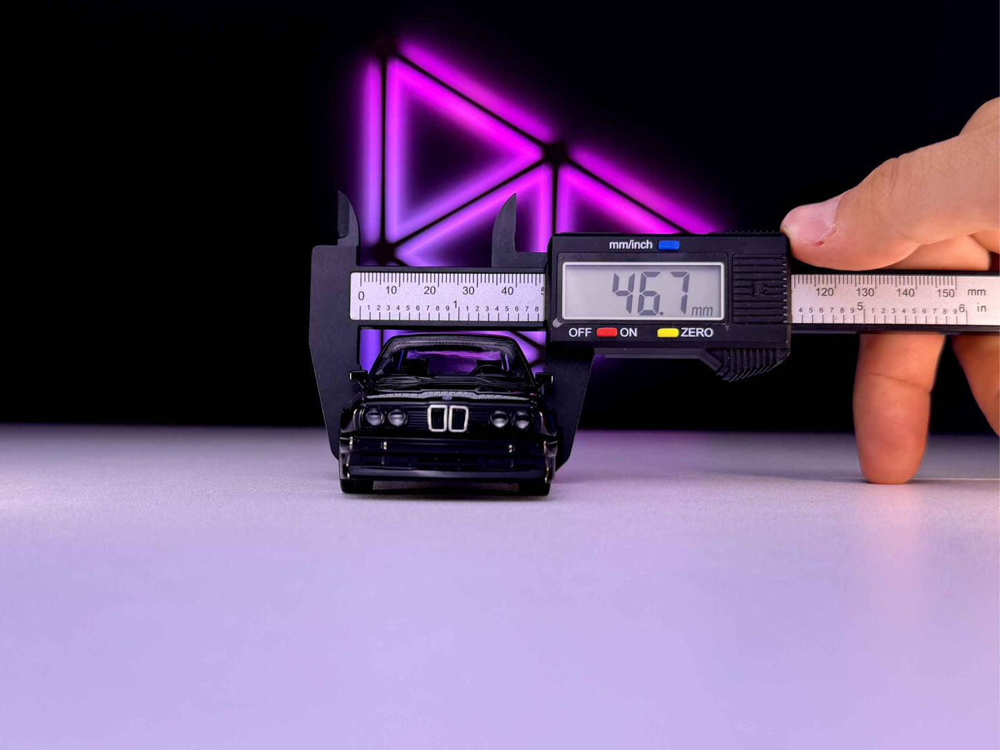 1:36 Scale 1987 BMW M3, Detailed Scale Model, Openable Doors