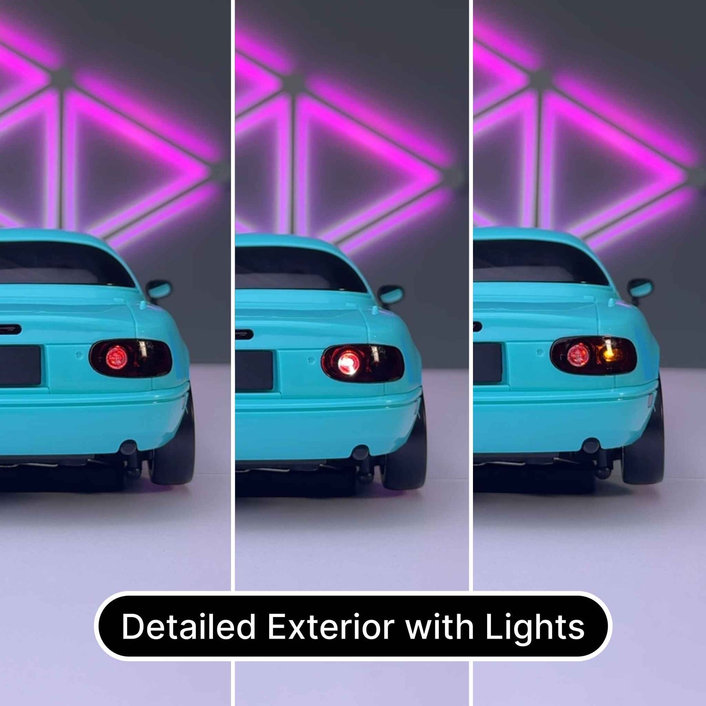 1:18 Mini RC Drift Car Mazda MX-5 Miata 2.4G RWD with ESP Gyroscope LED Lights