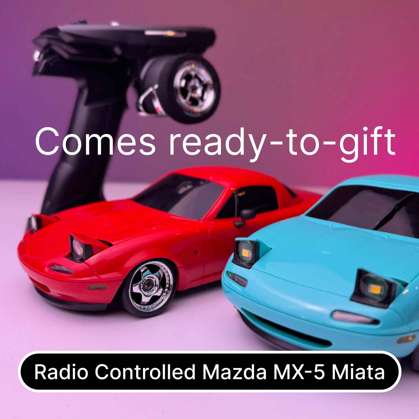 1:18 Mini RC Drift Car Mazda MX-5 Miata 2.4G RWD with ESP Gyroscope LED Lights