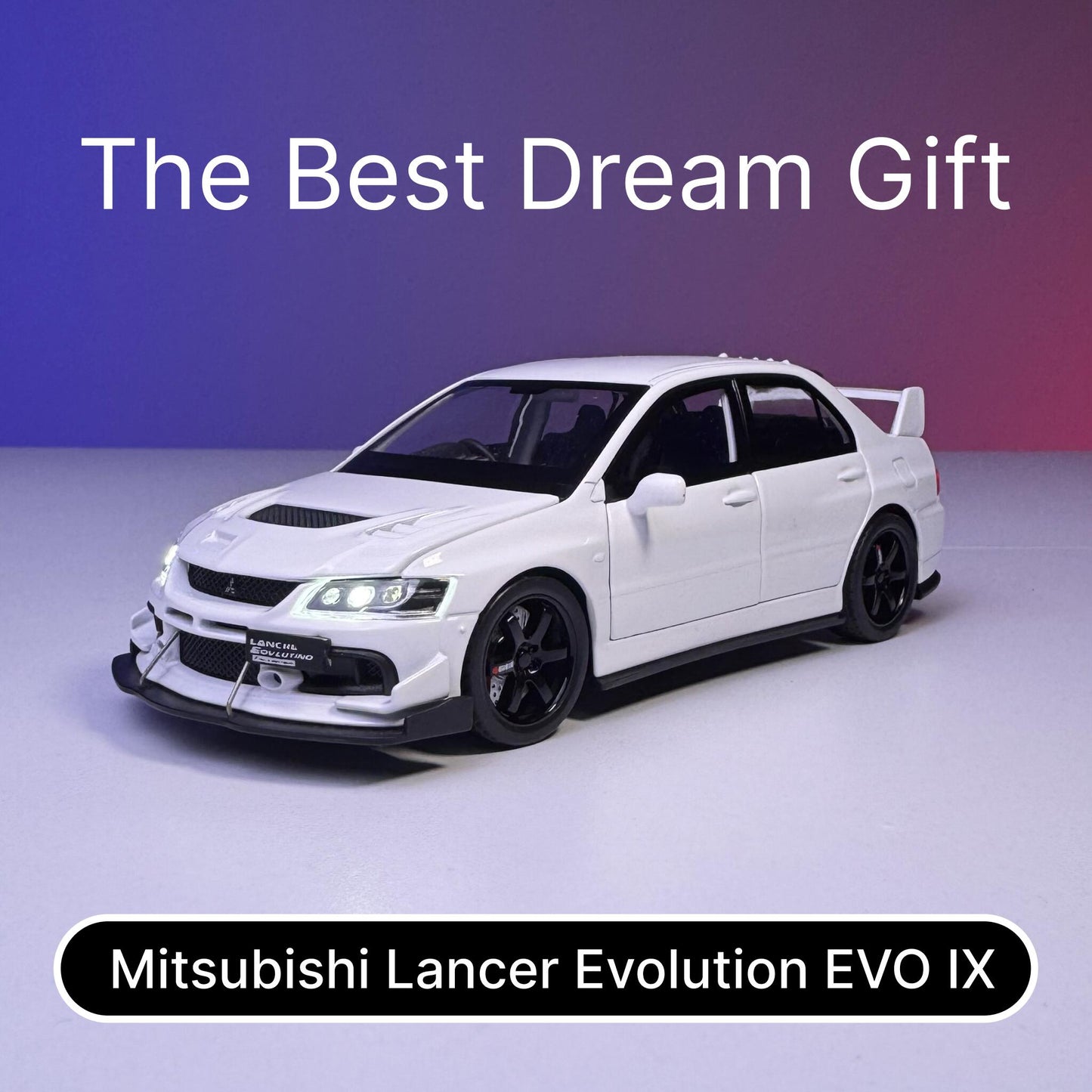 1:32 Scale Mitsubishi Lancer Evolution EVO IX