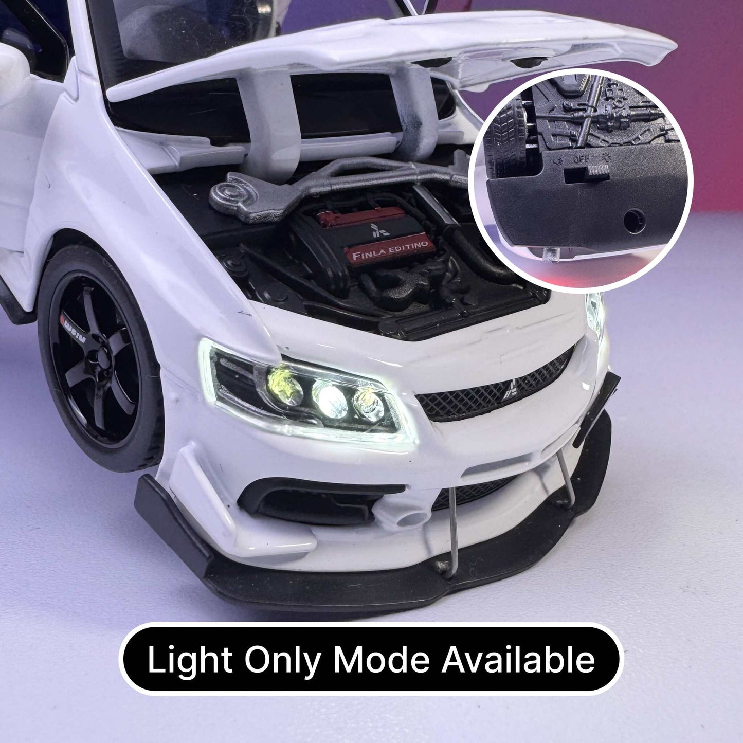 1:32 Scale Mitsubishi Lancer Evolution EVO IX