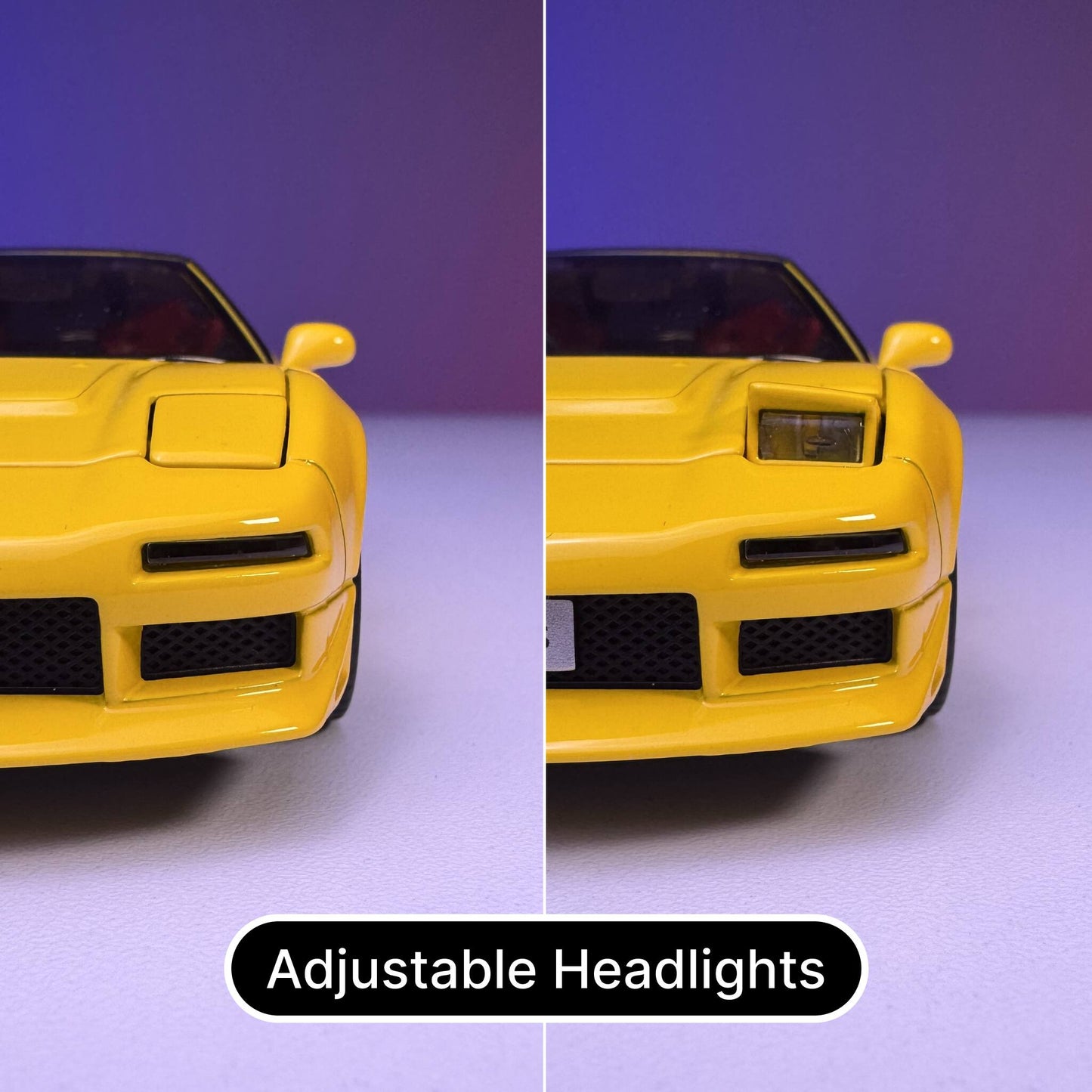 1:32 Scale Iconic Honda Acura NSX NA1 With Pop Up Headlight