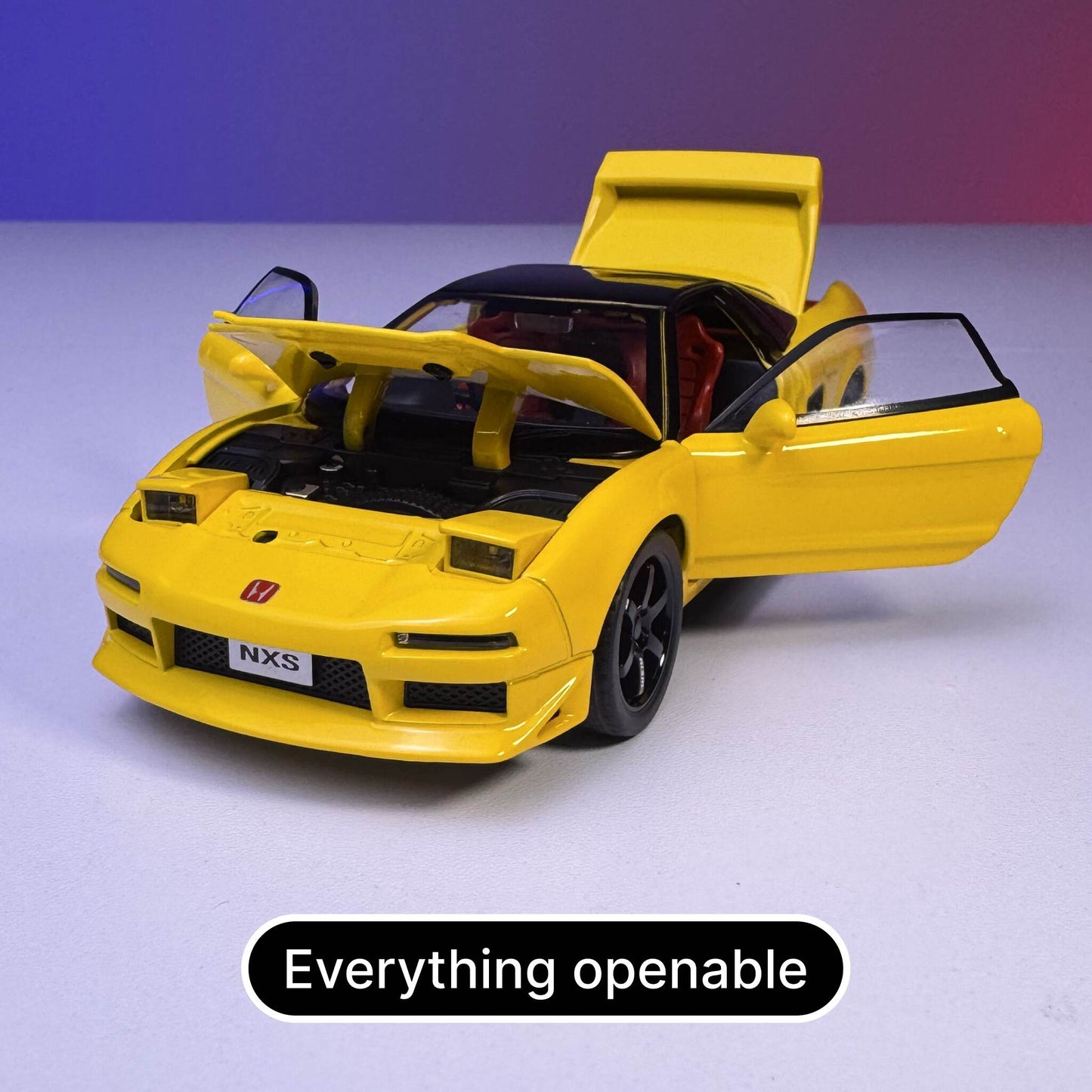 1:32 Scale Iconic Honda Acura NSX NA1 With Pop Up Headlight