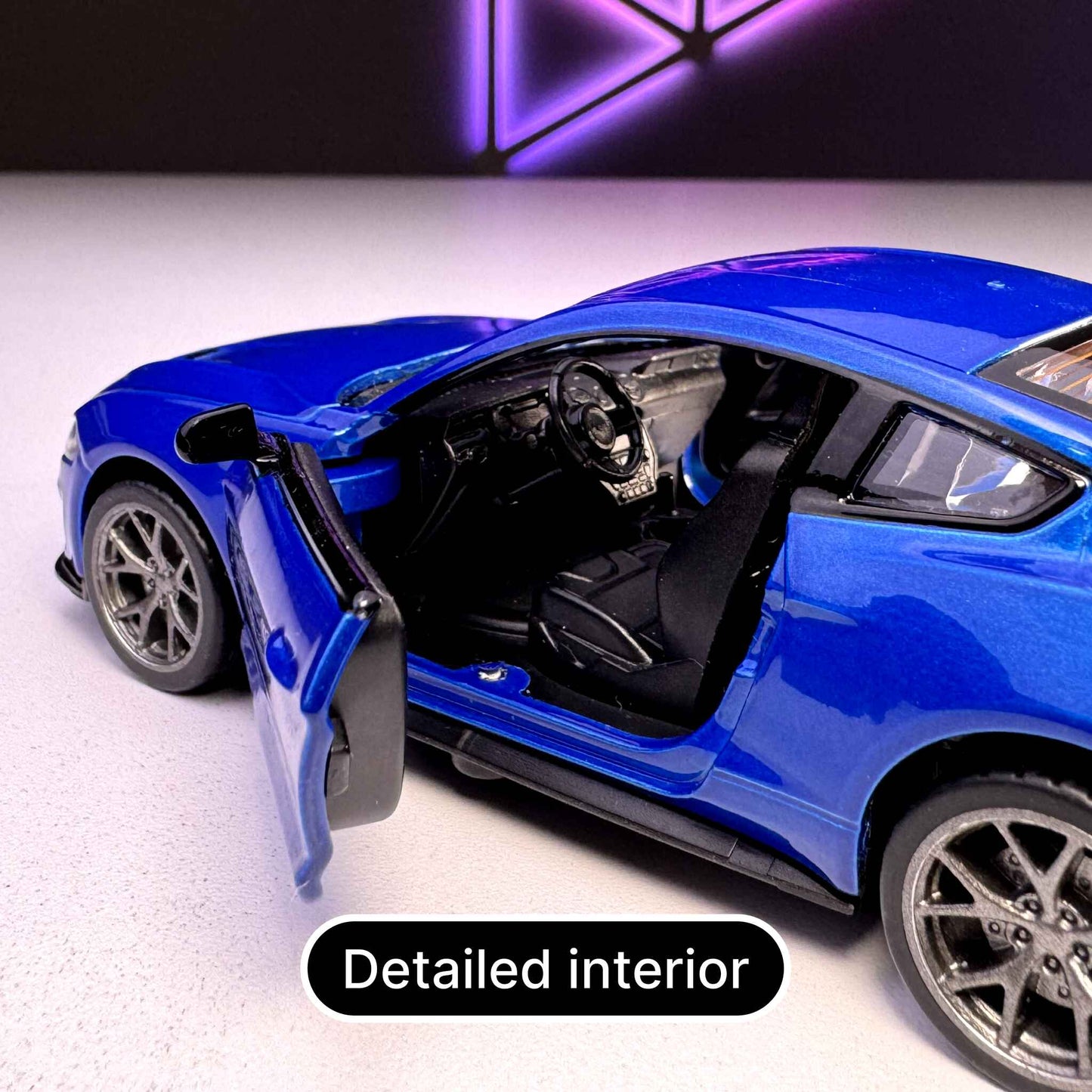 1:34 Scale Ford Mustang GT 2018, Detailed Scale Model