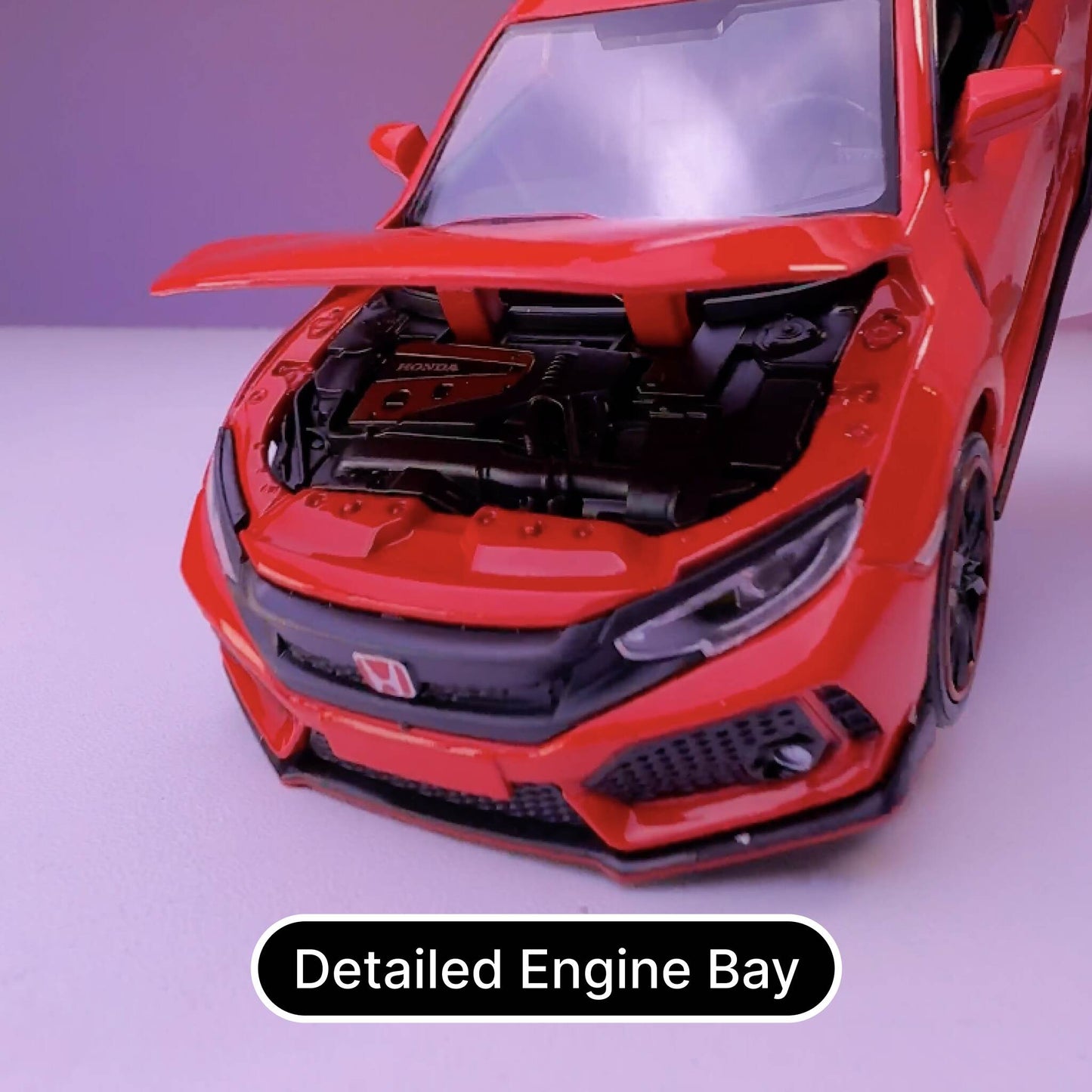 1/32 Scale Honda Civic Type R fully Openable without Case
