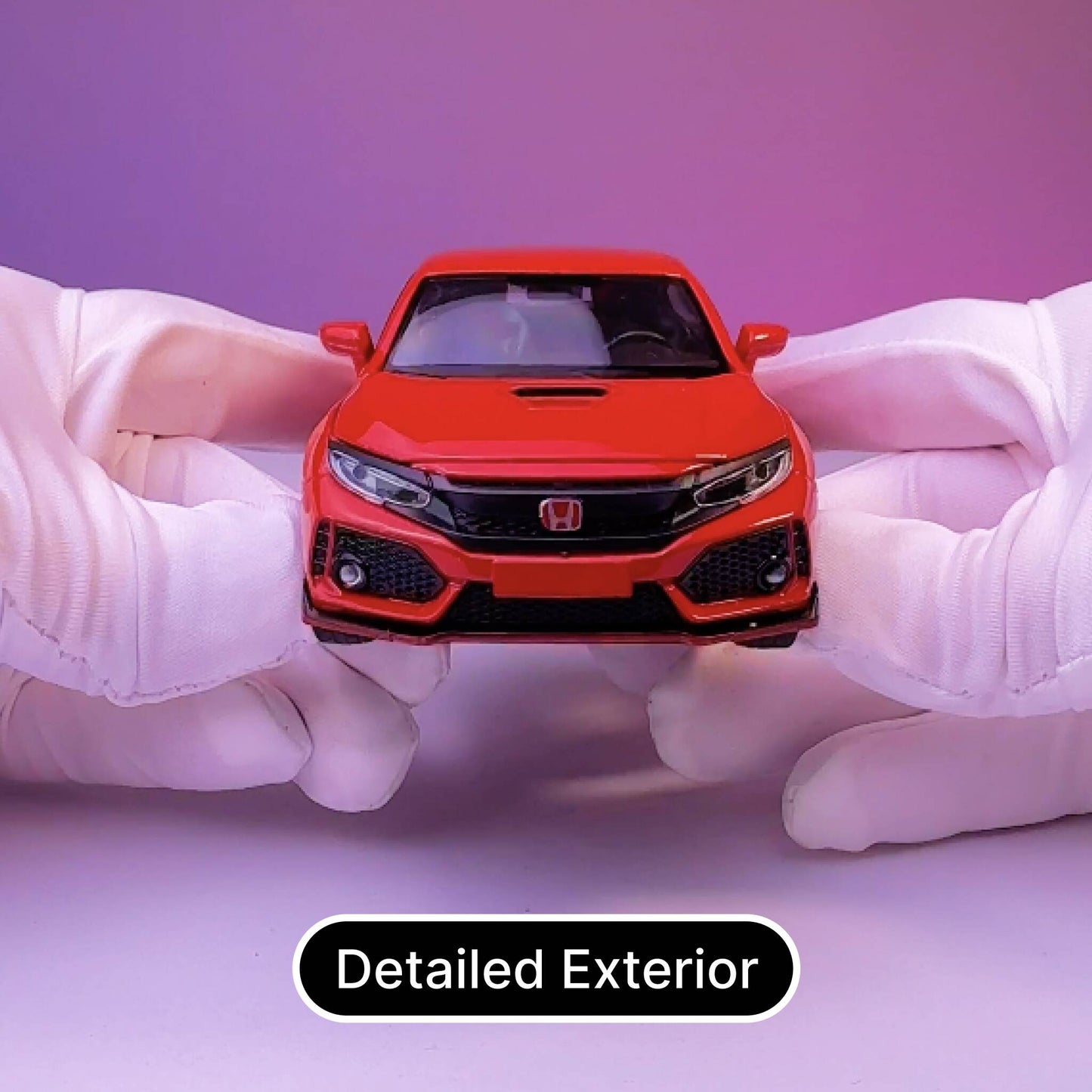 1/32 Scale Honda Civic Type R fully Openable without Case