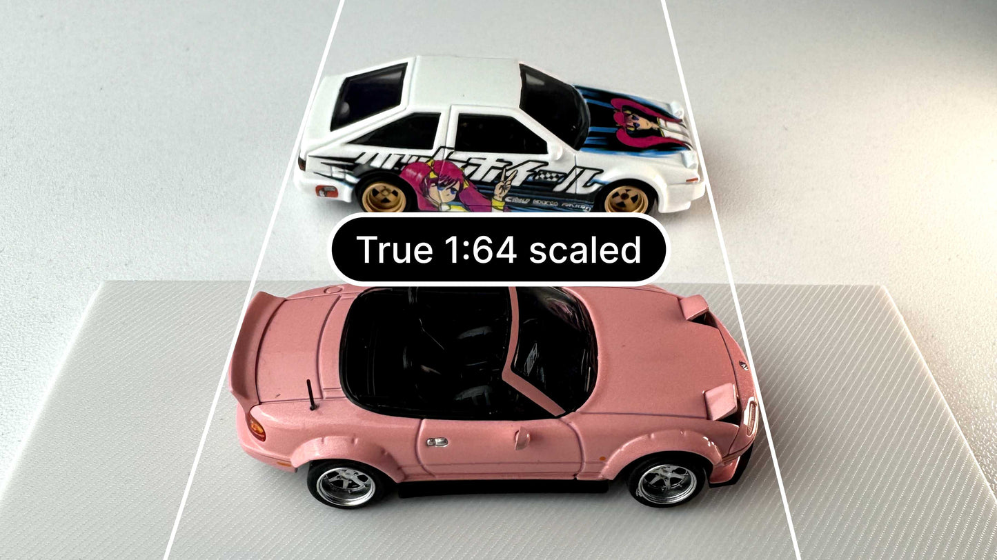 1:64 Mazda MX-5 NA on Wide Body with Adjustable Head Lights