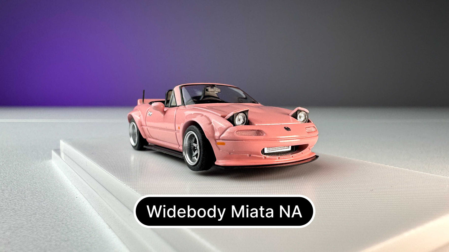 1:64 Mazda MX-5 NA on Wide Body with Adjustable Head Lights