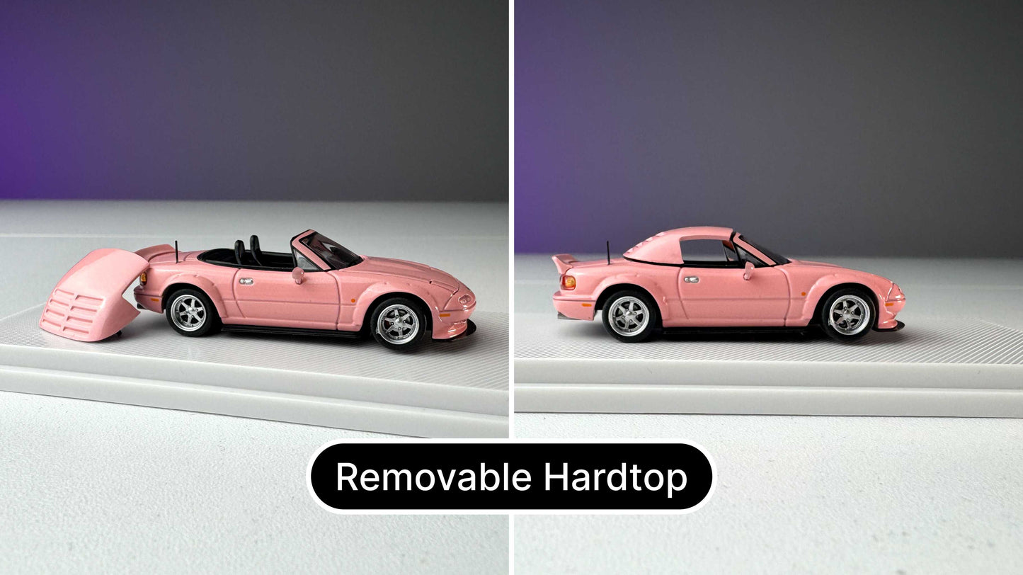 1:64 Mazda MX-5 NA on Wide Body with Adjustable Head Lights