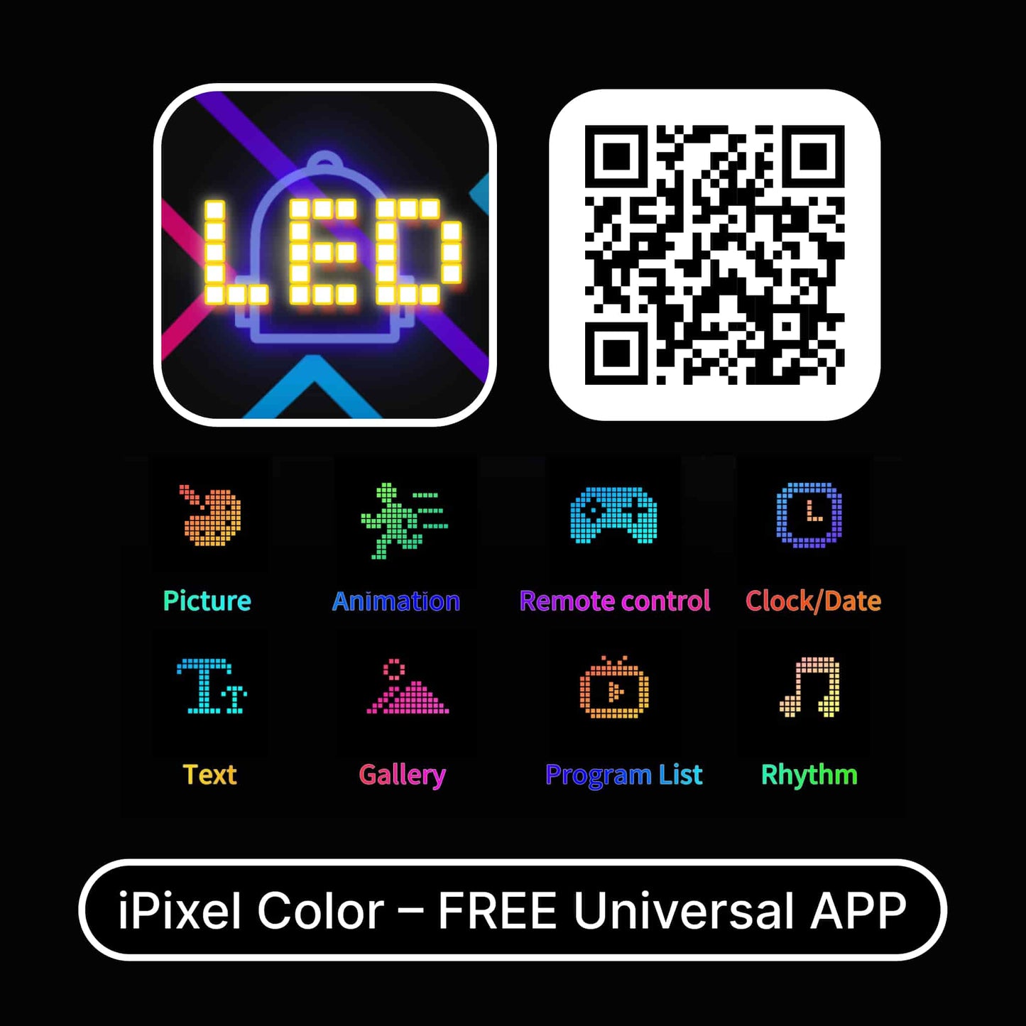 Flexible LED Car Sign – Display Your Nickname, Text or GIF Images