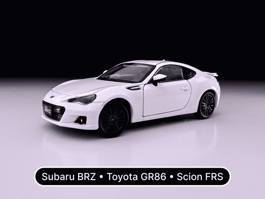 1:32 Scale Subaru BRZ, Detailed and Fully Openable Scale Model