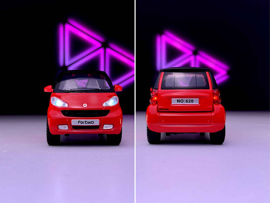 Smart Fortwo Scale Detailed Model Openable Trunk and Doors