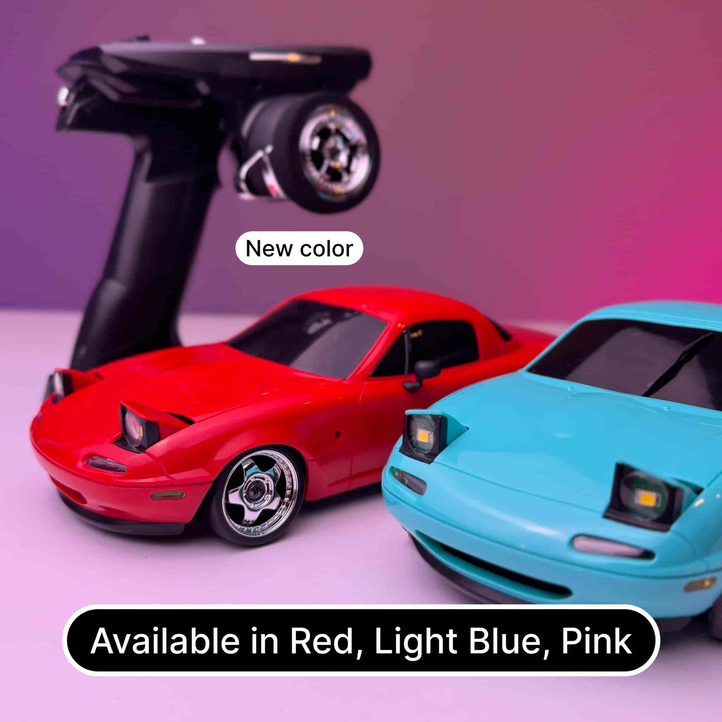 1:18 Mini RC Drift Car Mazda MX-5 Miata 2.4G RWD with ESP Gyroscope LED Lights