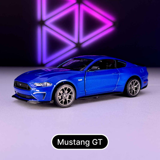 1:34 Scale Ford Mustang GT 2018, Detailed Scale Model