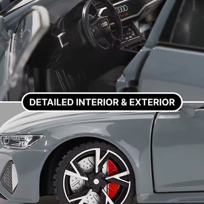 Audi RS6 Diecast Car Model 1:32 Scale