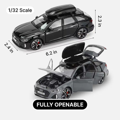 Audi RS6 Diecast Car Model 1:32 Scale
