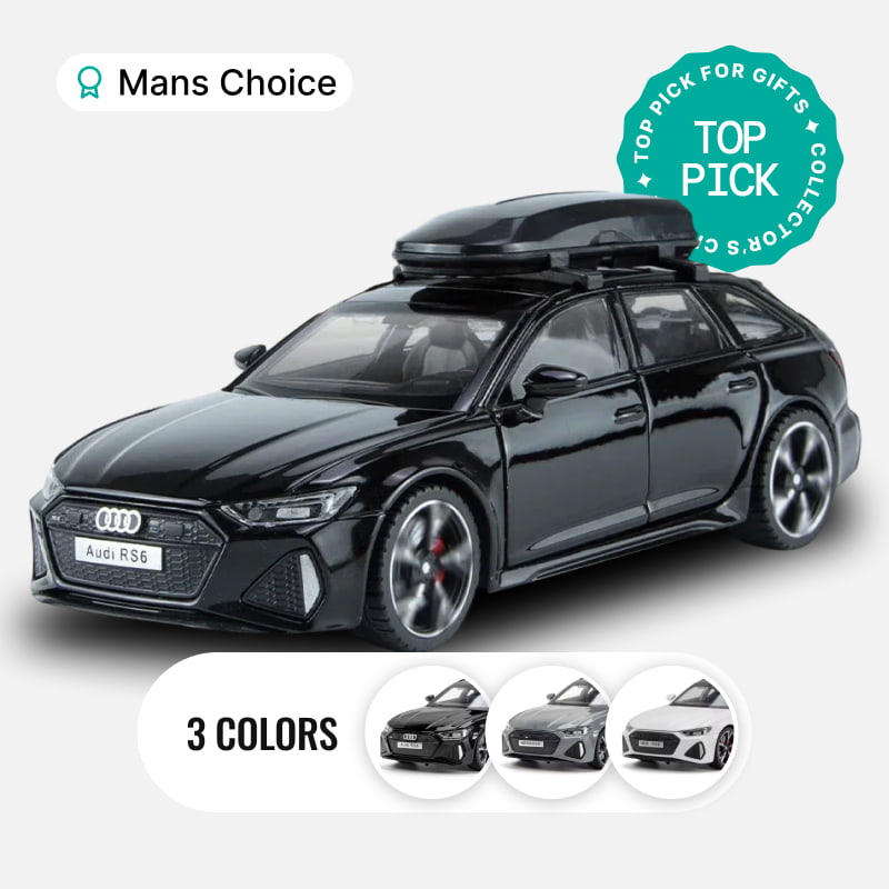 Audi RS6 Diecast Car Model 1:32 Scale