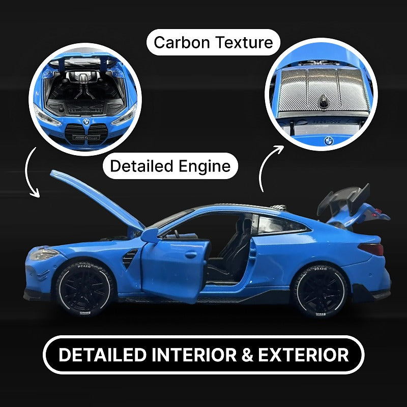 BMW M4 Coupe Diecast Model 1:32 Scale
