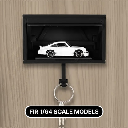 Opening Doors Car Garage Key Holder for 1:64 Scale Models
