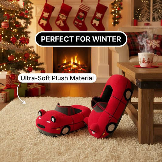 Mazda MX-5 Miata NA Plush Car Slippers