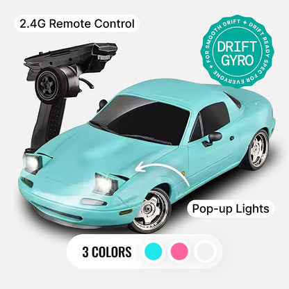 Mazda MX-5 Miata Mini RC Drift Car 1/18 Scale