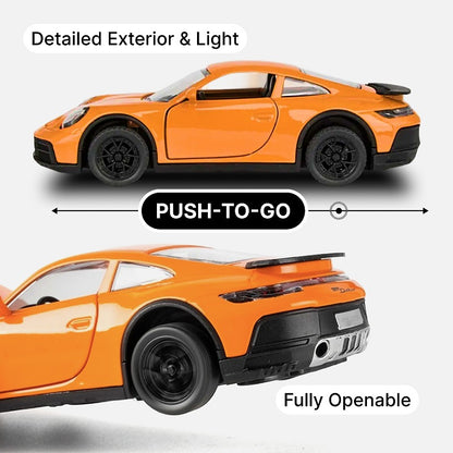 Porsche 911 Dakar Diecast Car Model 1:32 Scale