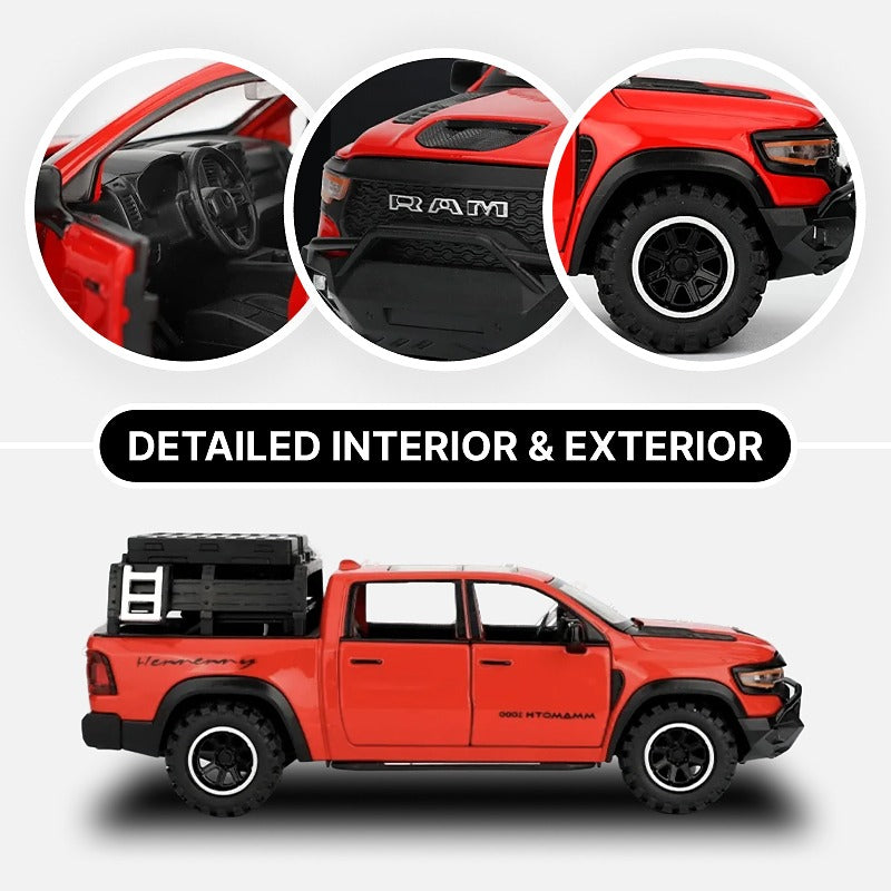 RAM 1000 TRX Mammoth Pickup Truck Model 1:32 Scale